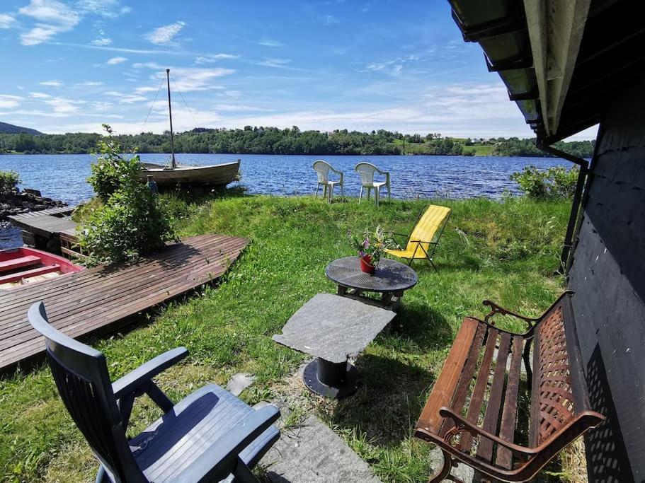 Topfloor Apartment Separate Entranc Nice View Stord Fitjar Exteriör bild